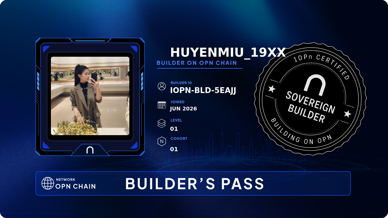 Your Builder Card