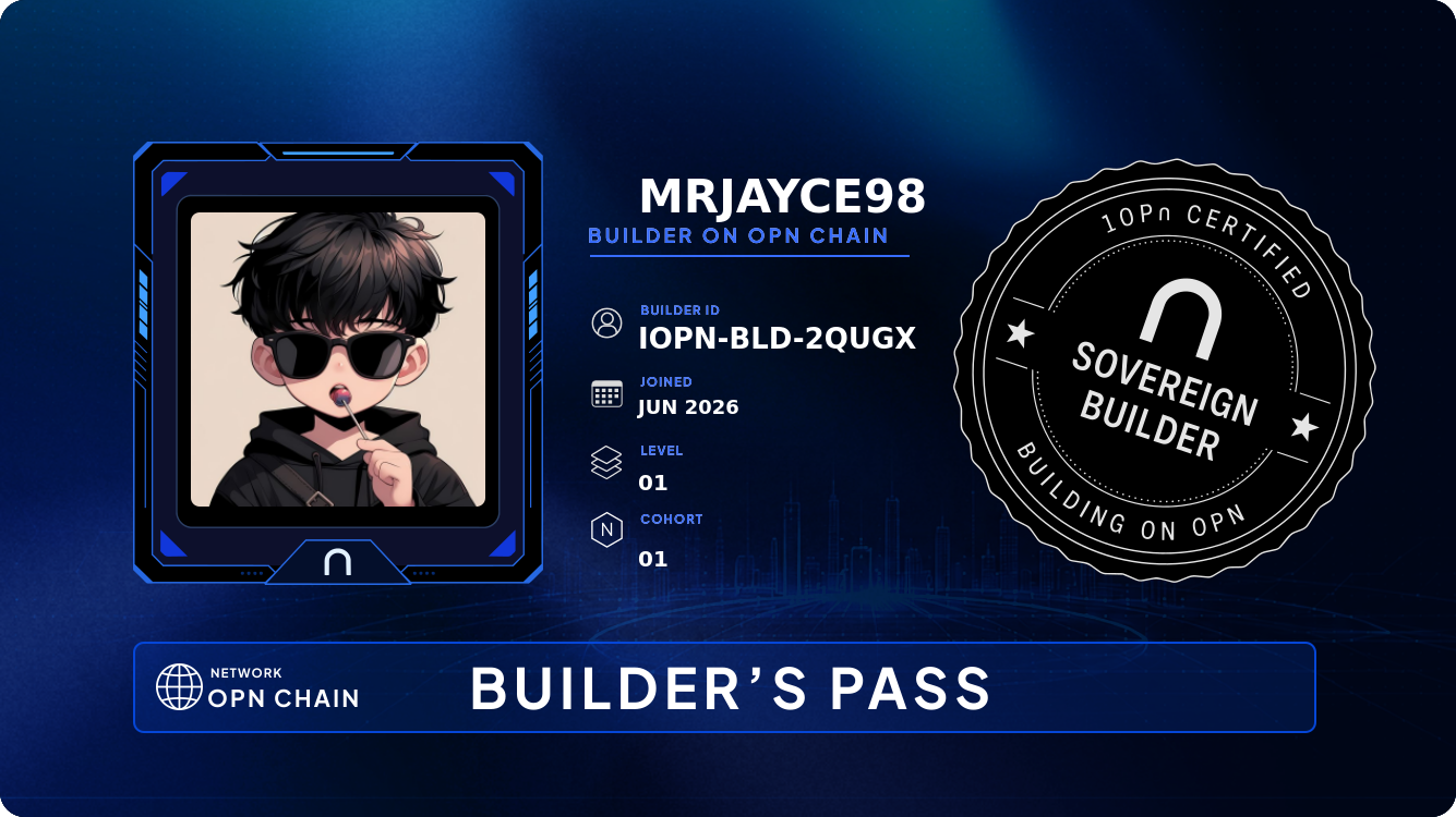 Your Builder Card