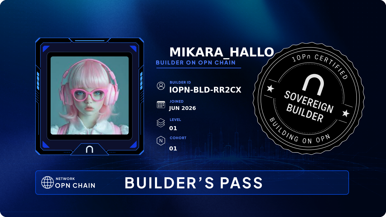 Your Builder Card