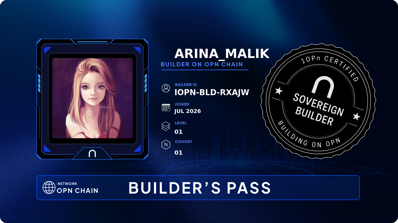 Your Builder Card
