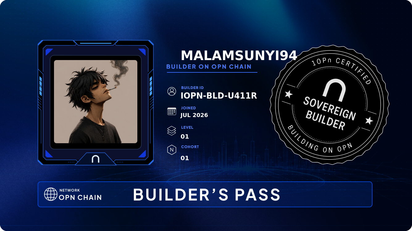 Your Builder Card