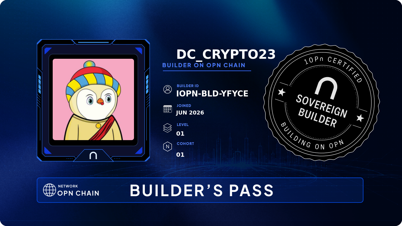 Your Builder Card