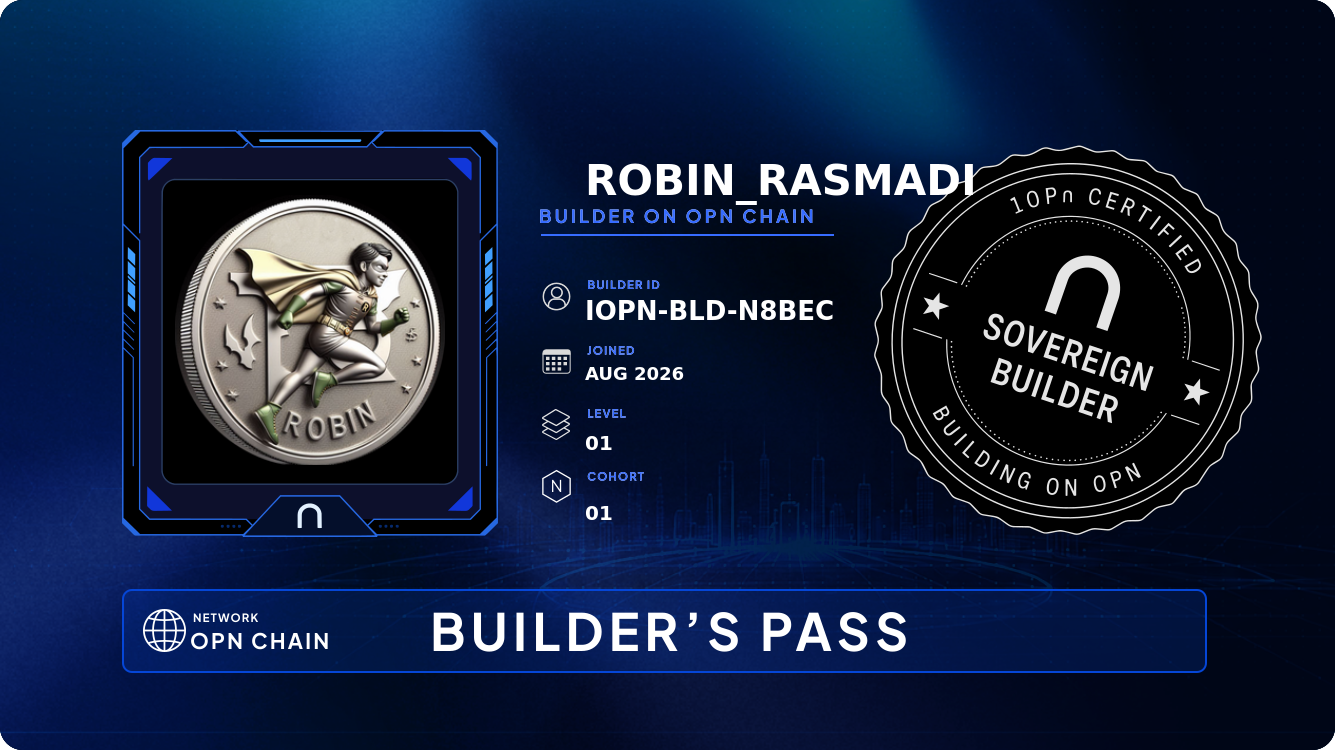Your Builder Card