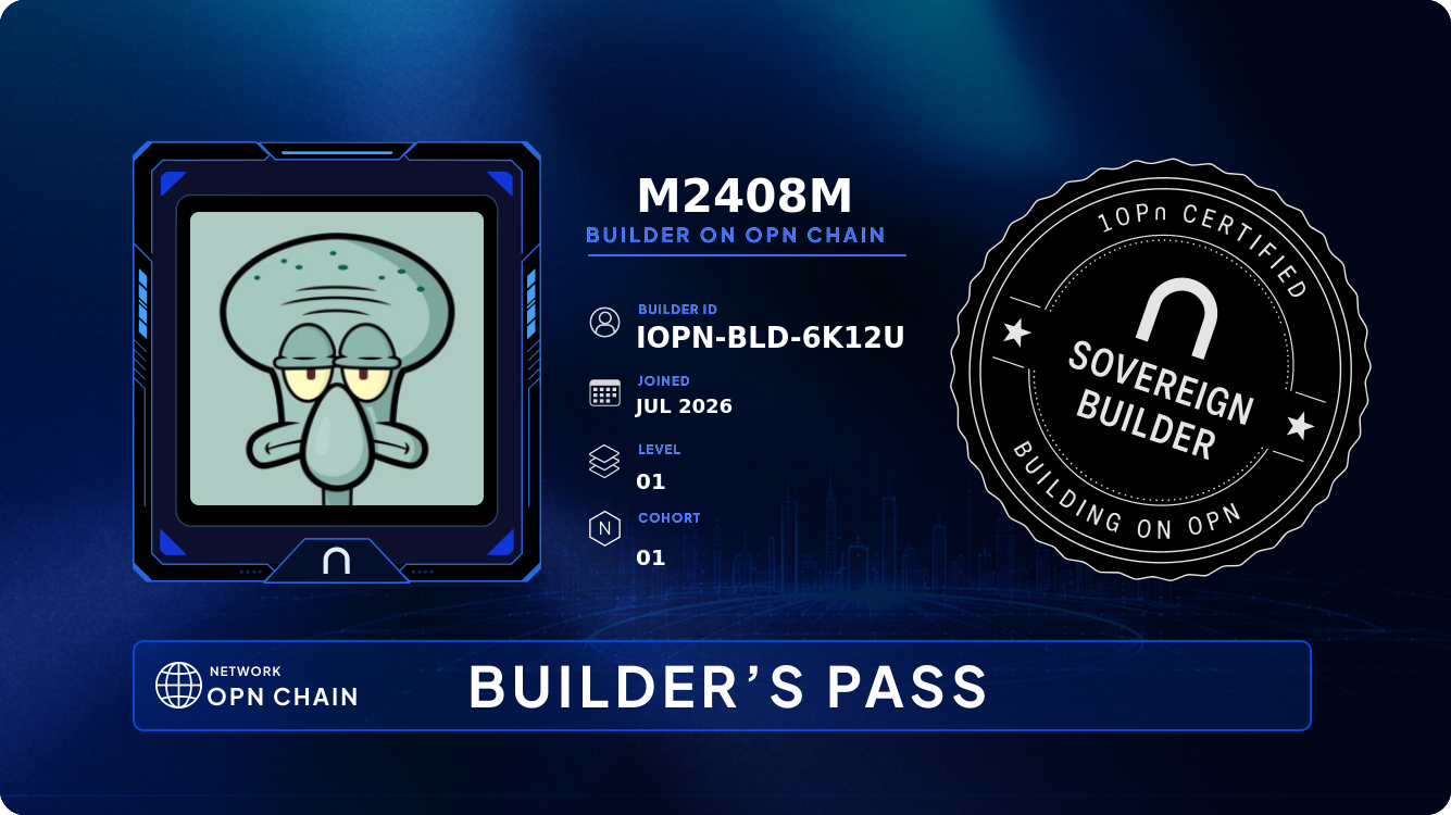 Your Builder Card