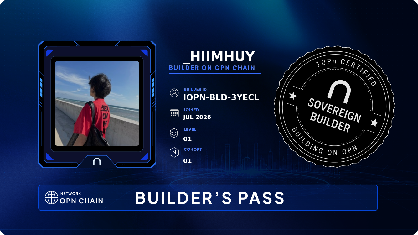 Your Builder Card