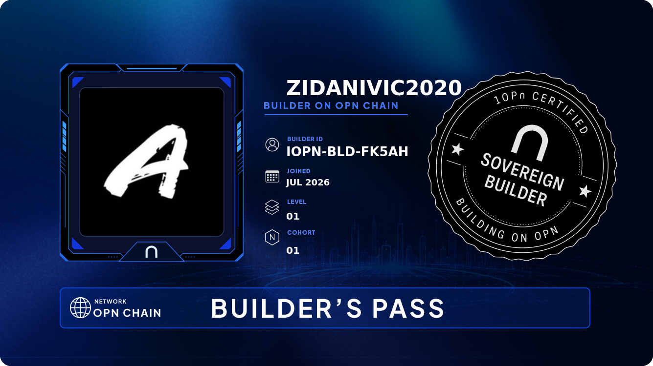 Your Builder Card