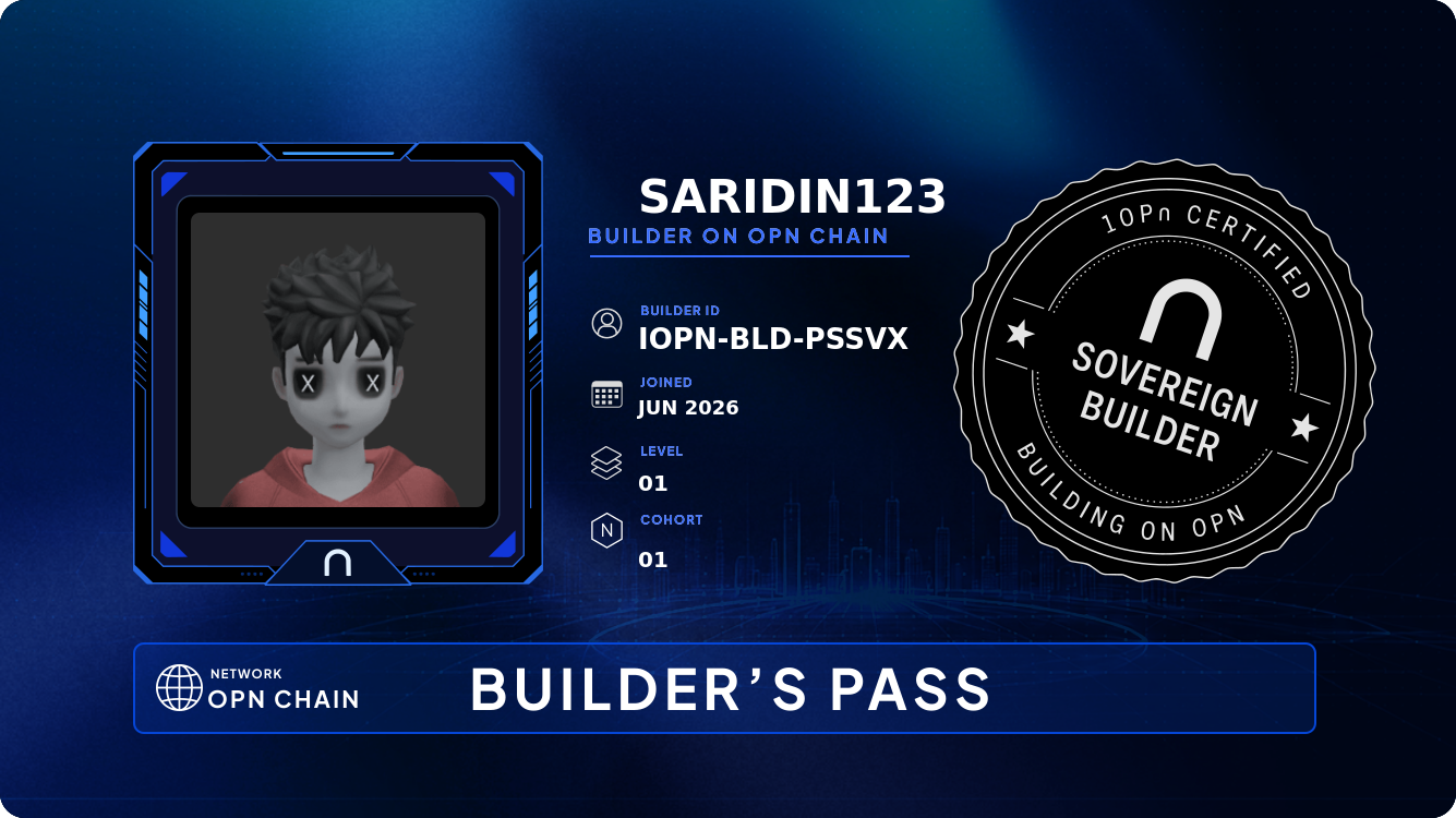 Your Builder Card