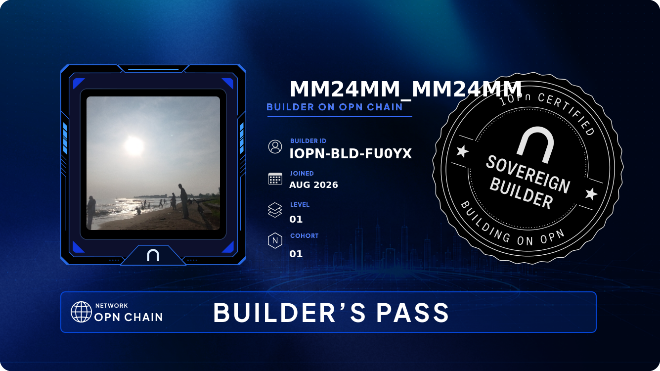 Your Builder Card