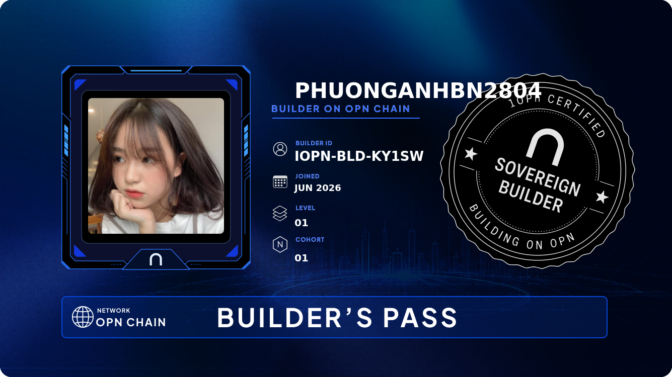 Your Builder Card