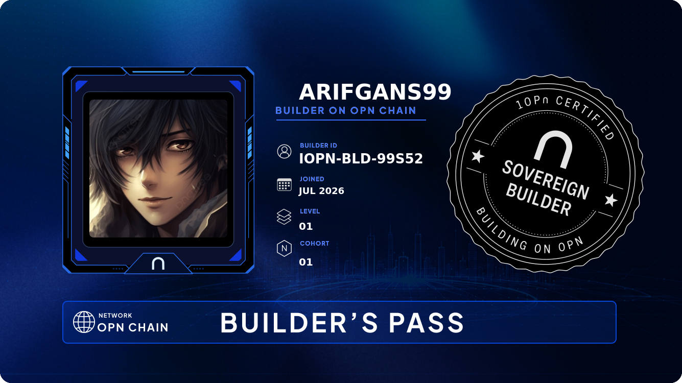 Your Builder Card