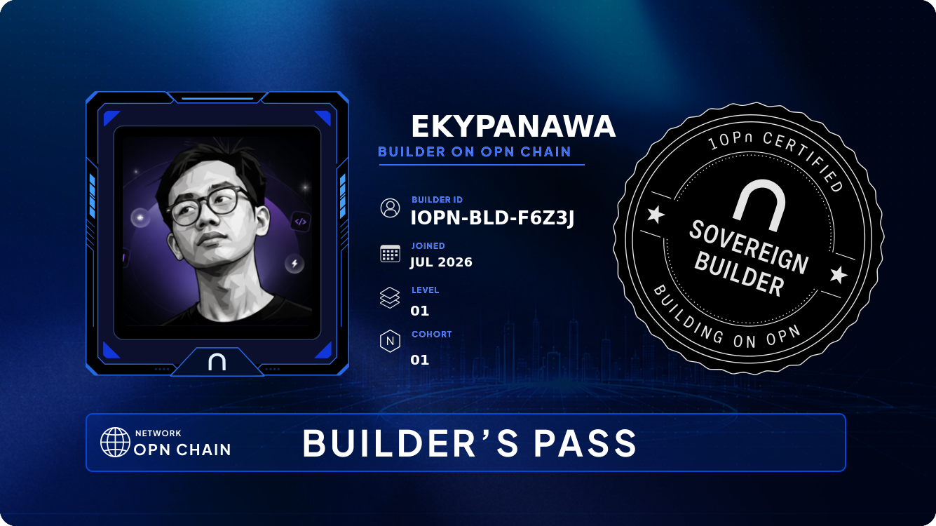 Your Builder Card