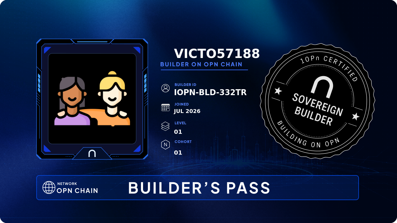 Your Builder Card