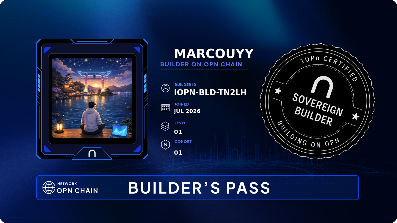 Your Builder Card
