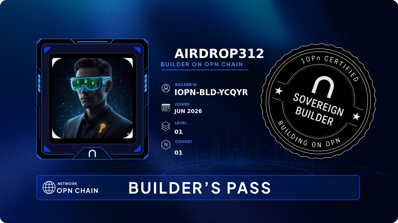 Your Builder Card
