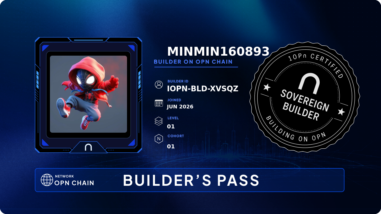 Your Builder Card