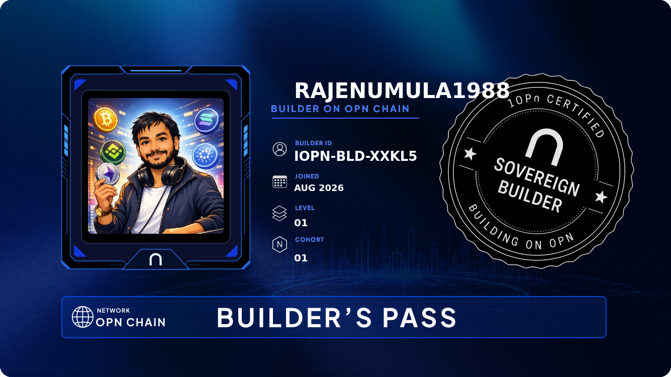 Your Builder Card