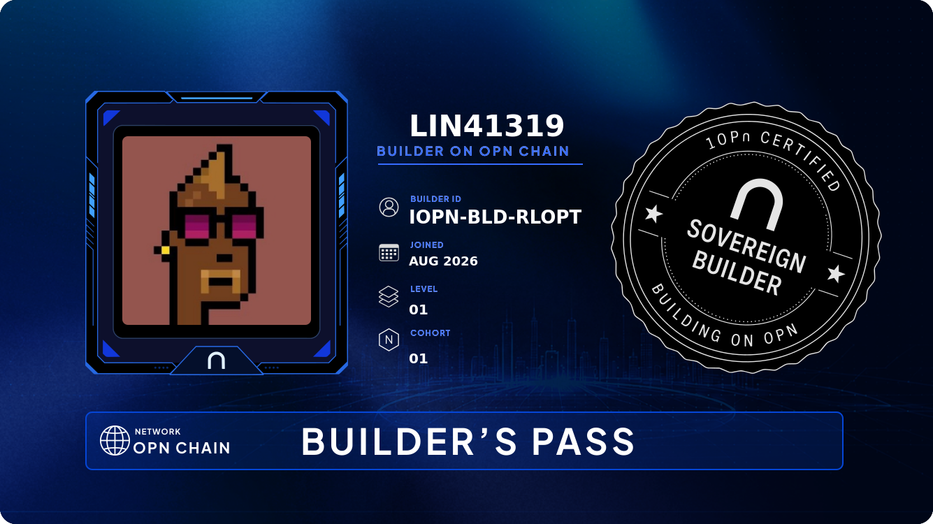 Your Builder Card