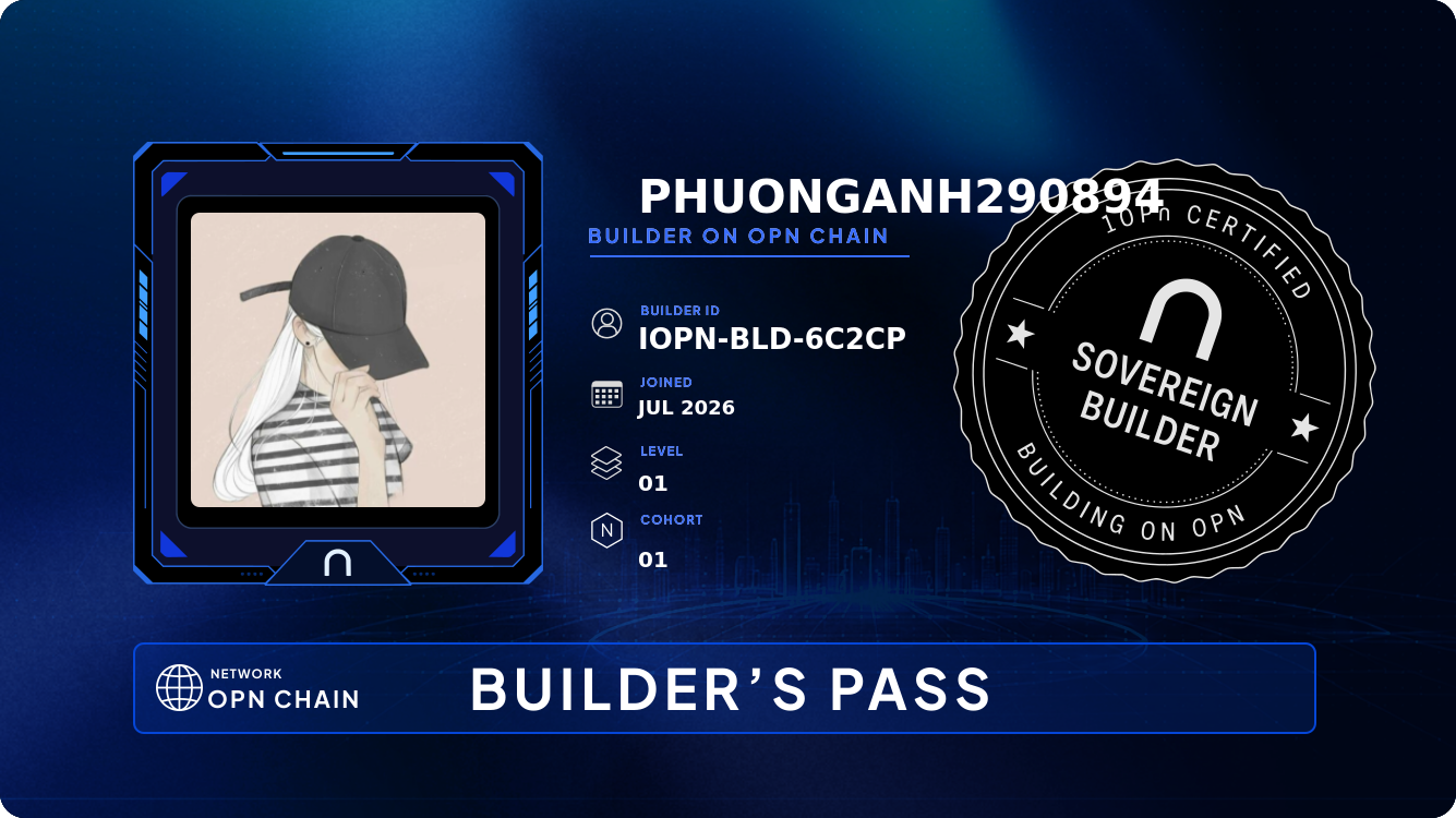 Your Builder Card