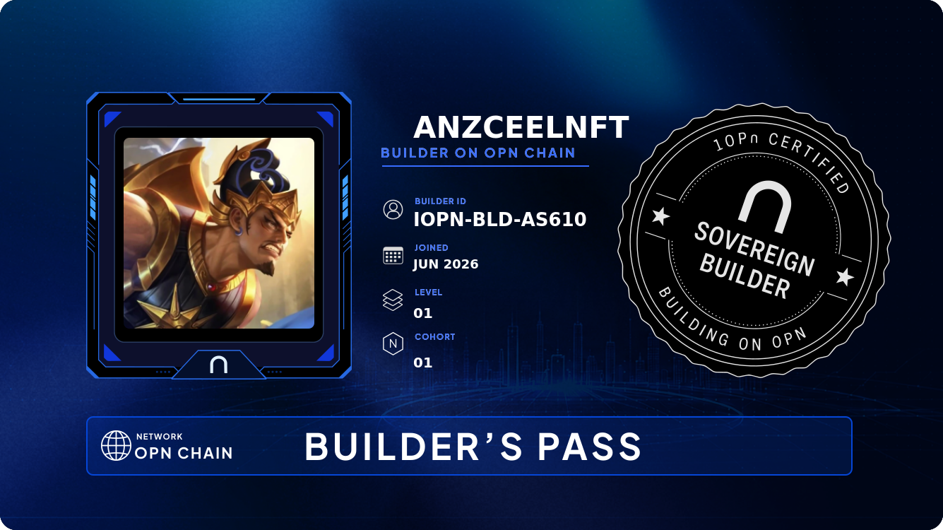 Your Builder Card