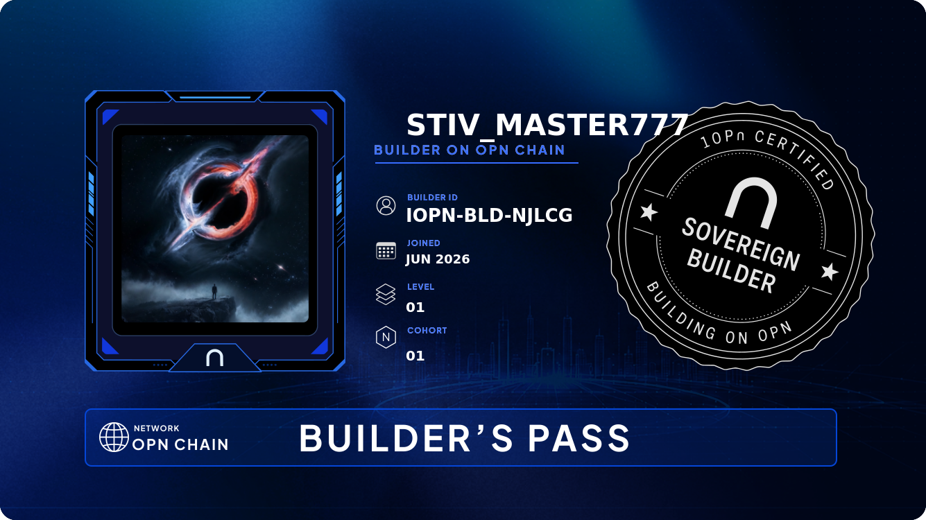 Your Builder Card