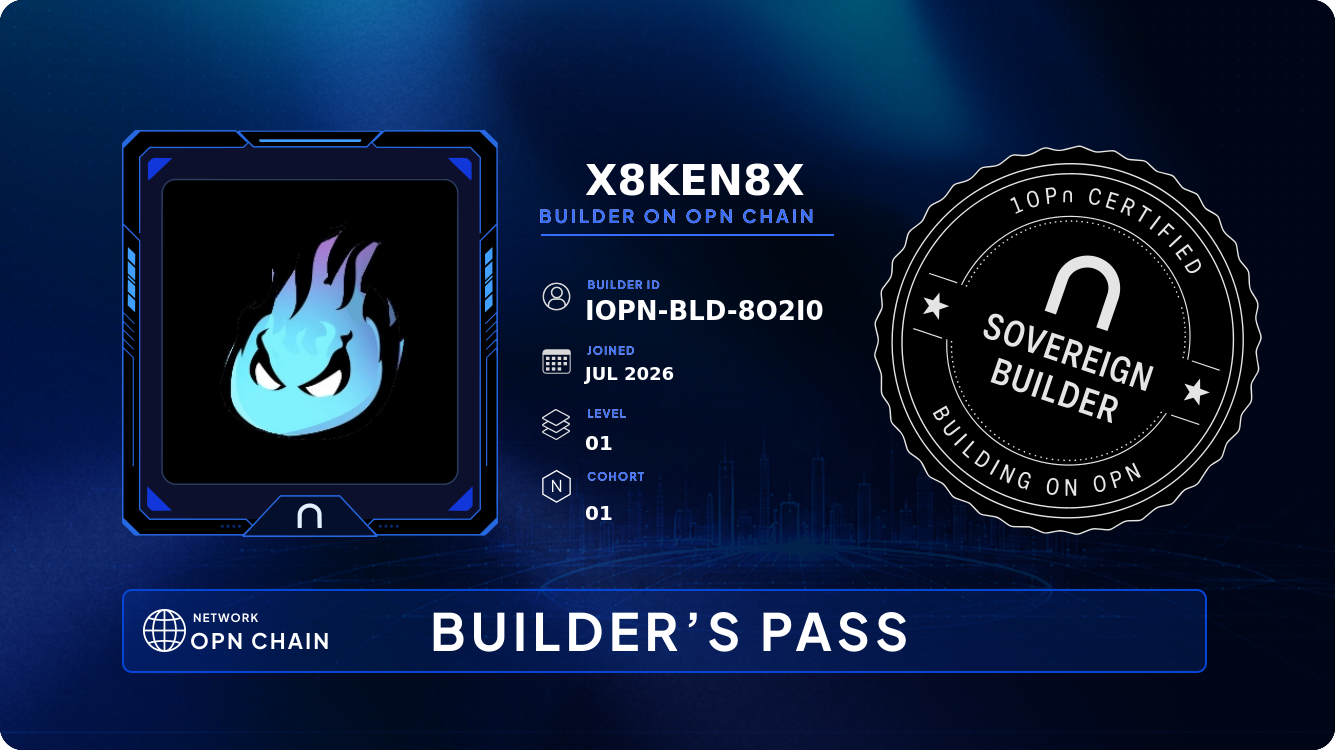 Your Builder Card