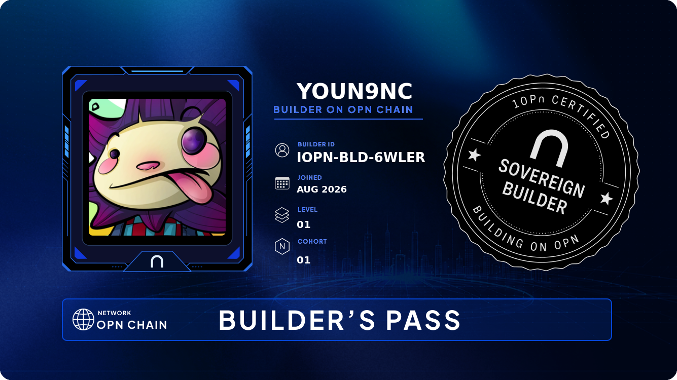 Your Builder Card