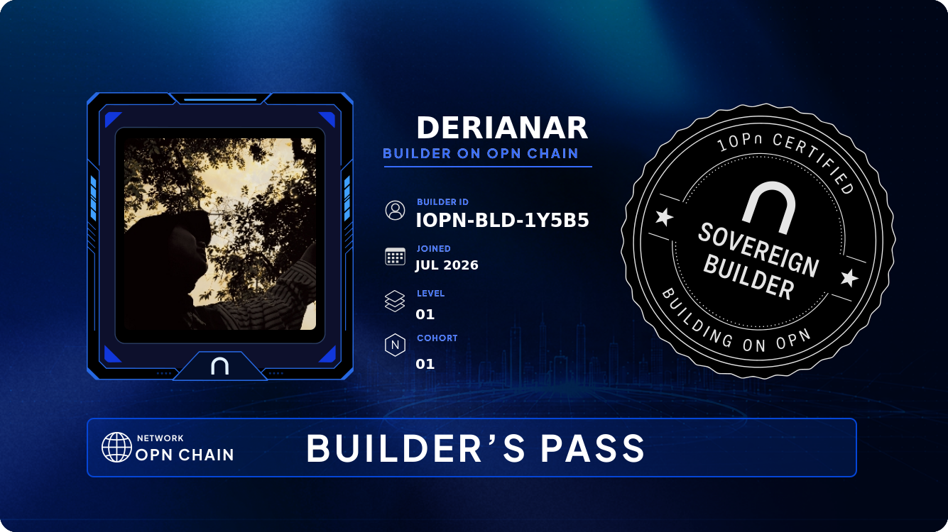 Your Builder Card
