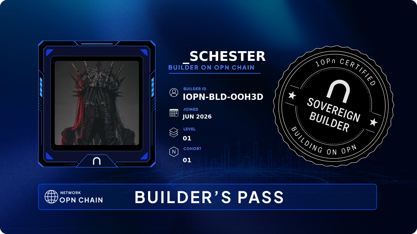 Your Builder Card