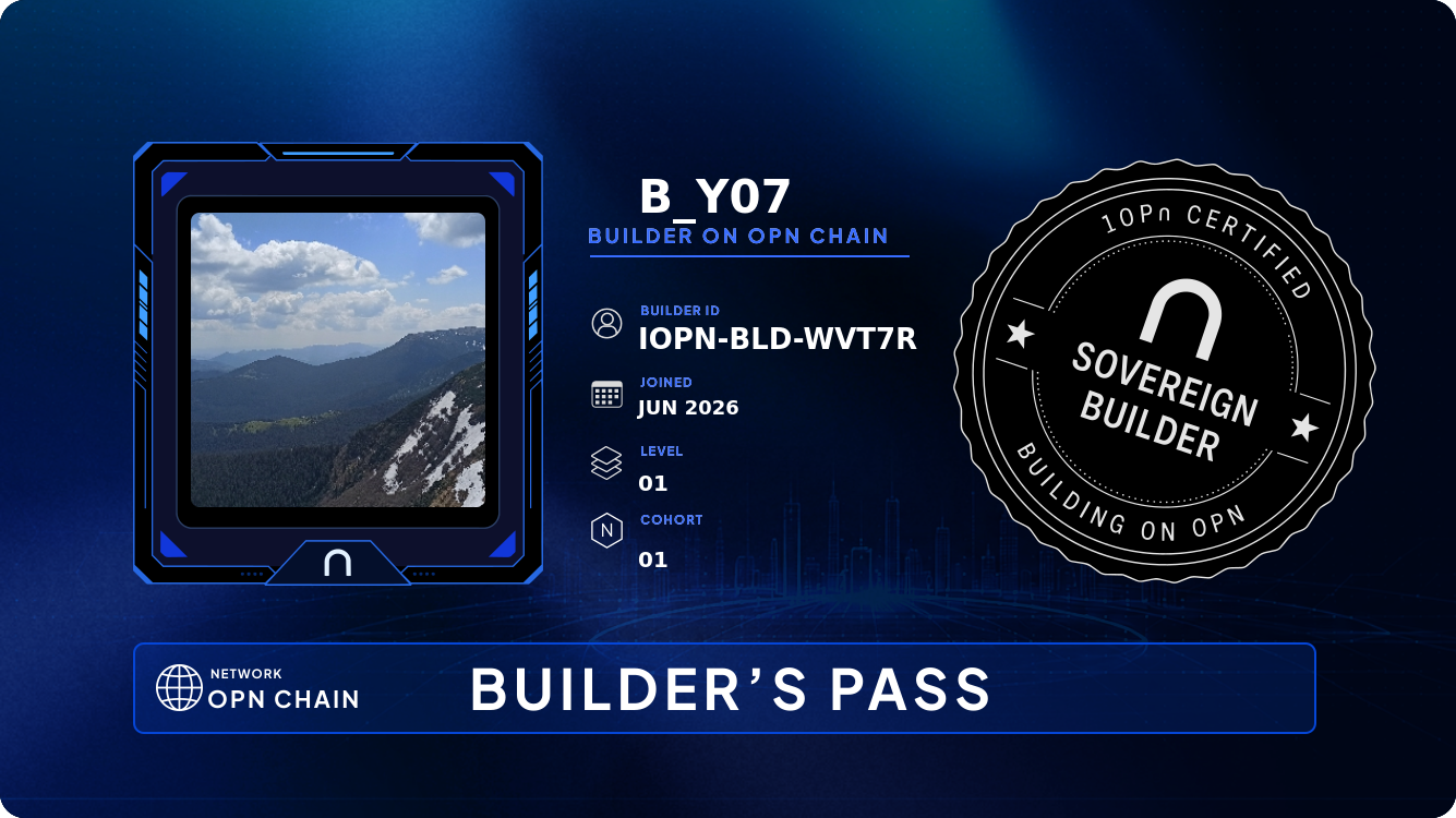 Your Builder Card