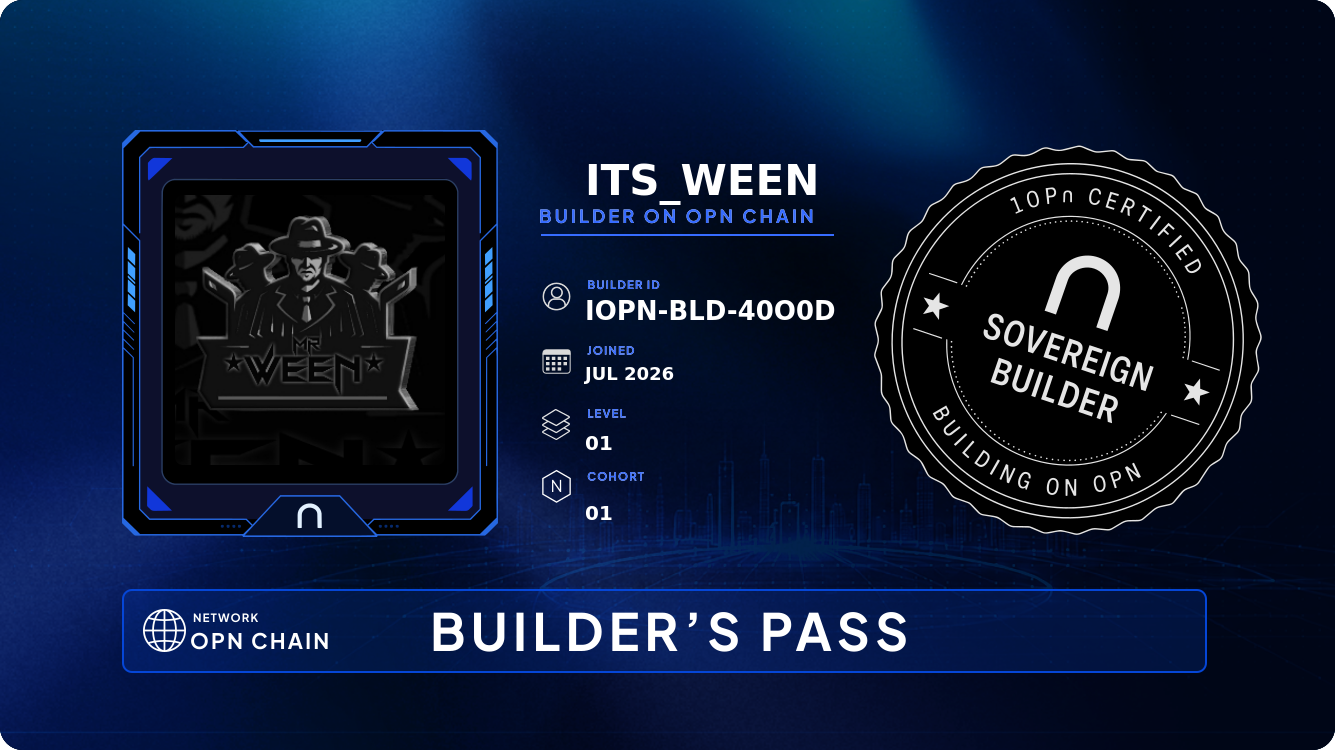 Your Builder Card