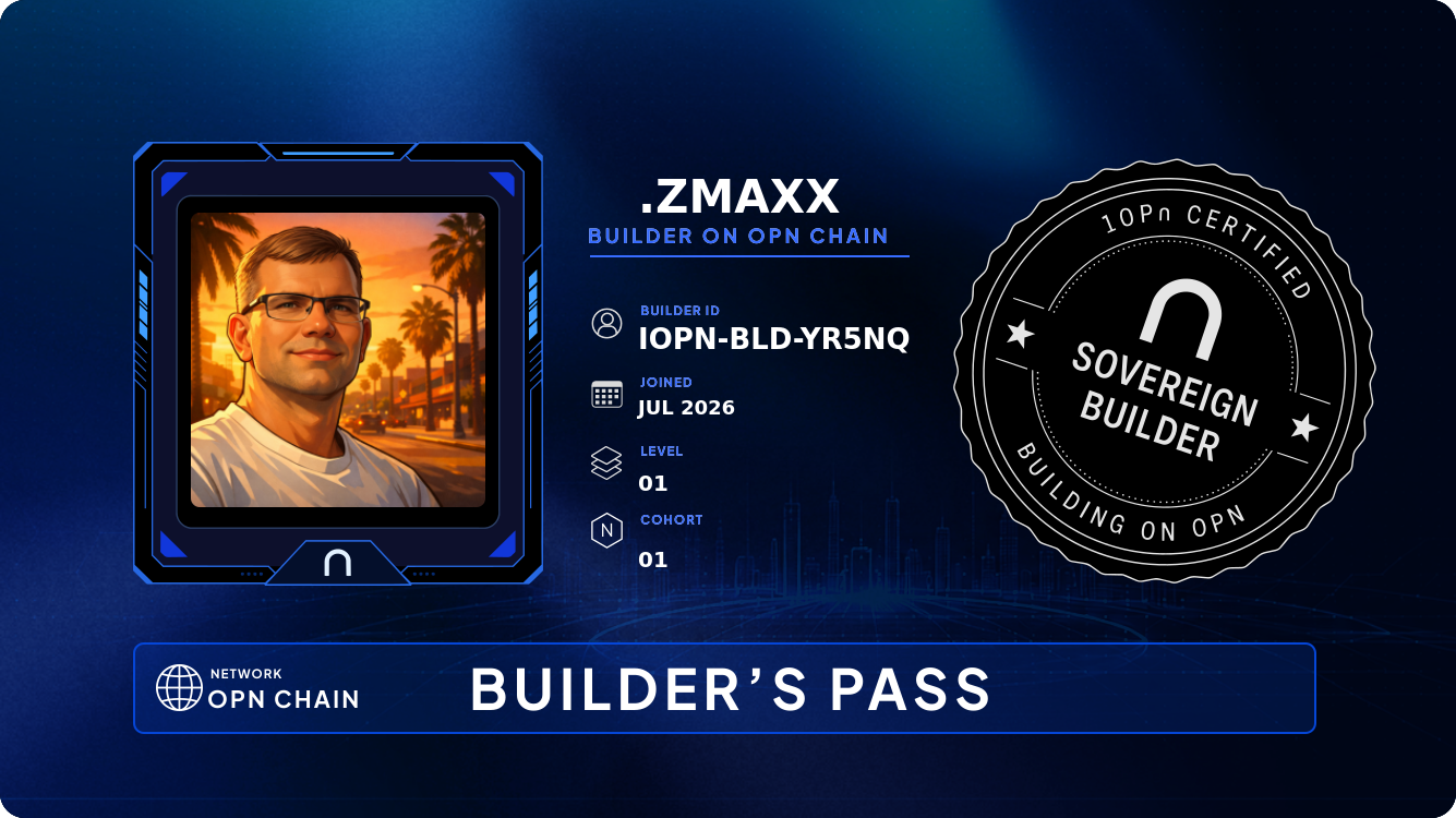 Your Builder Card