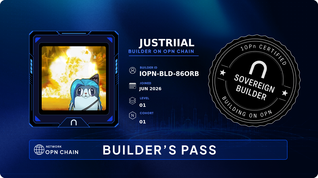 Your Builder Card