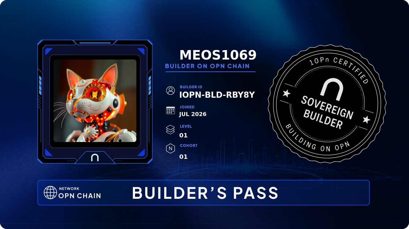 Your Builder Card