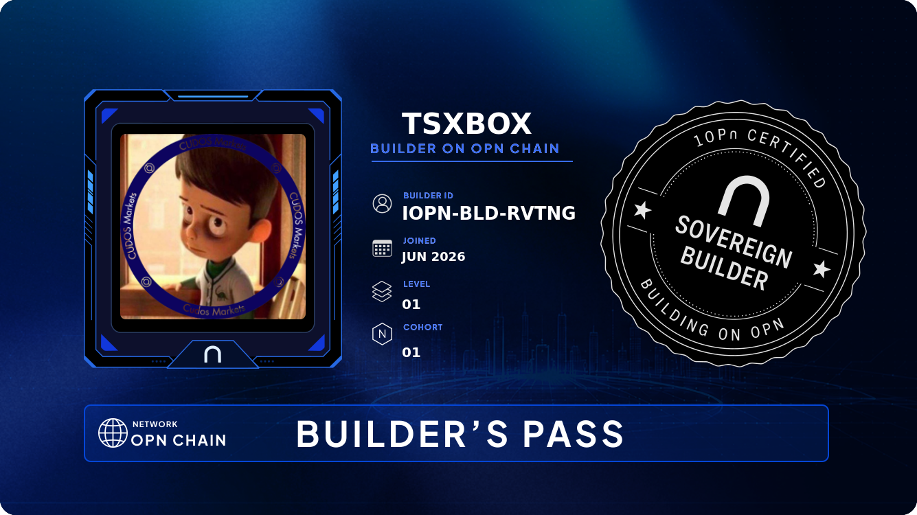 Your Builder Card