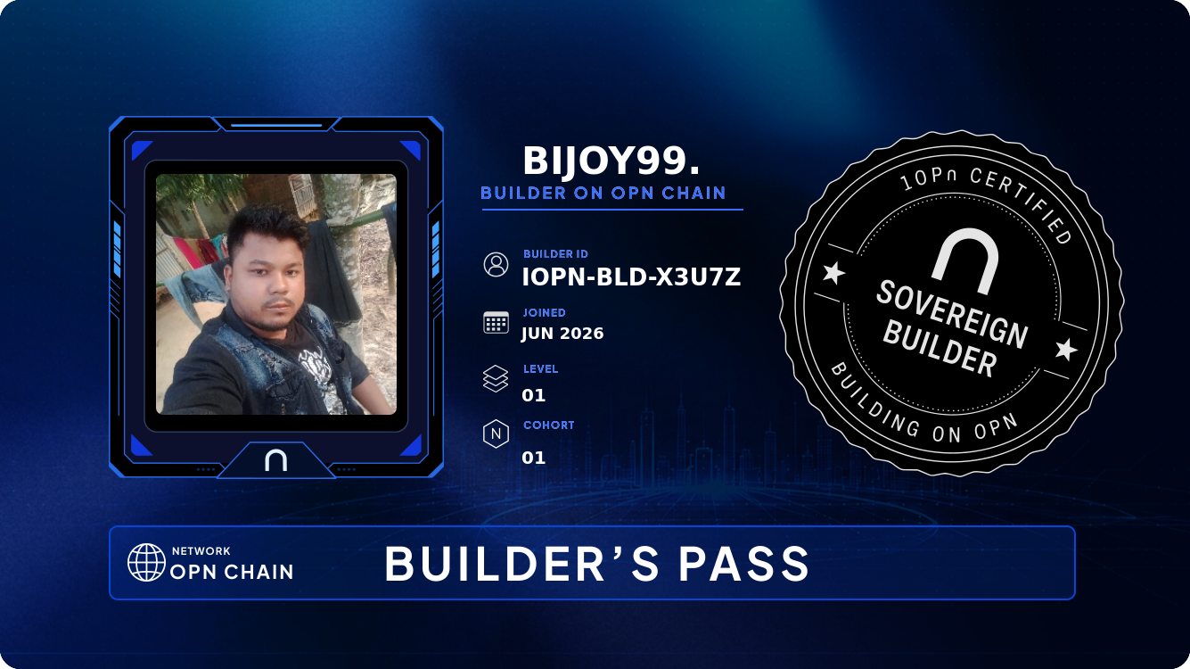 Your Builder Card