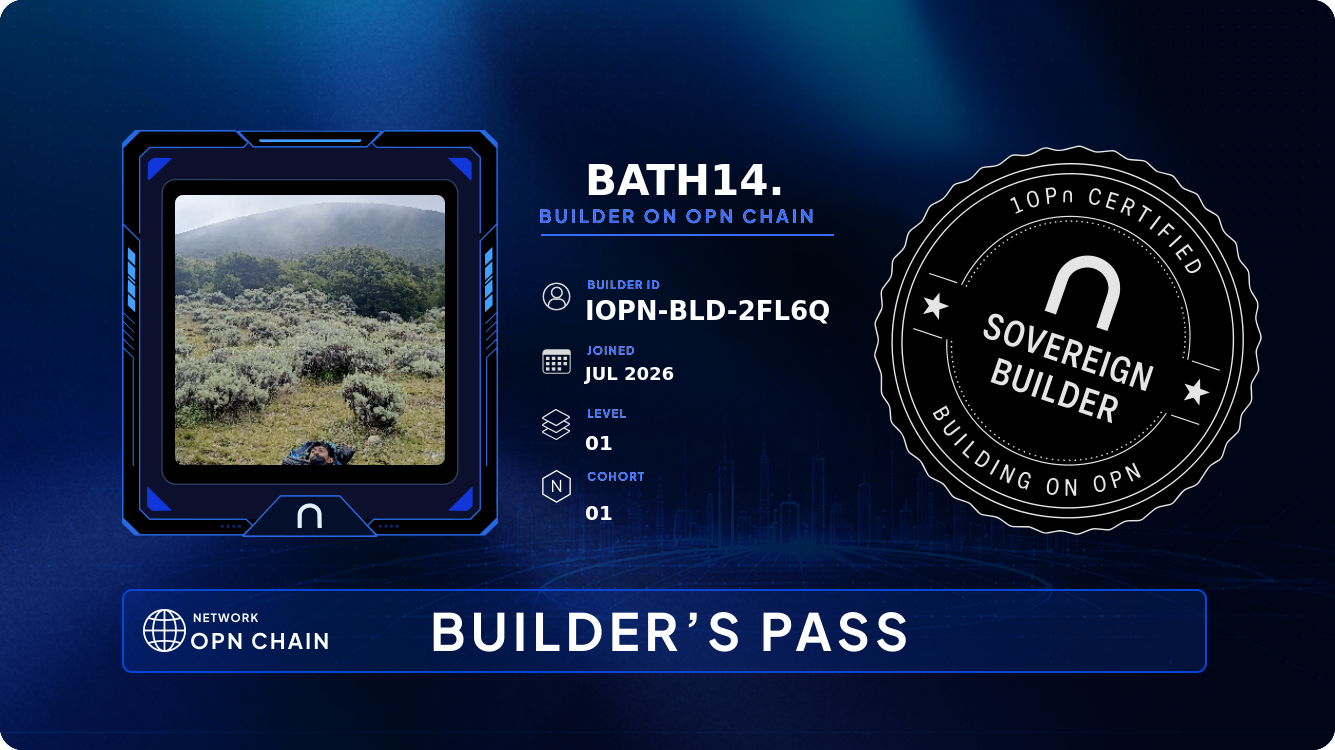 Your Builder Card