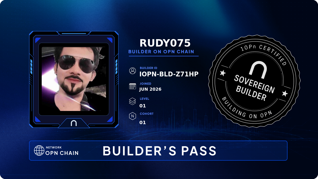 Your Builder Card