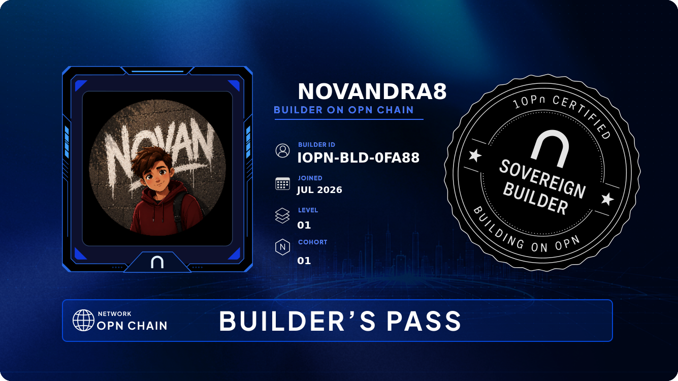 Your Builder Card