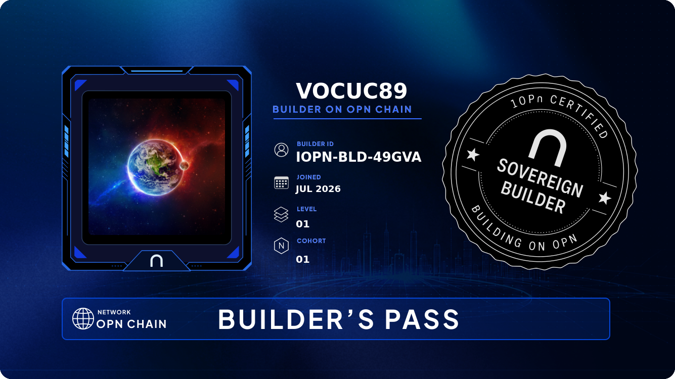 Your Builder Card