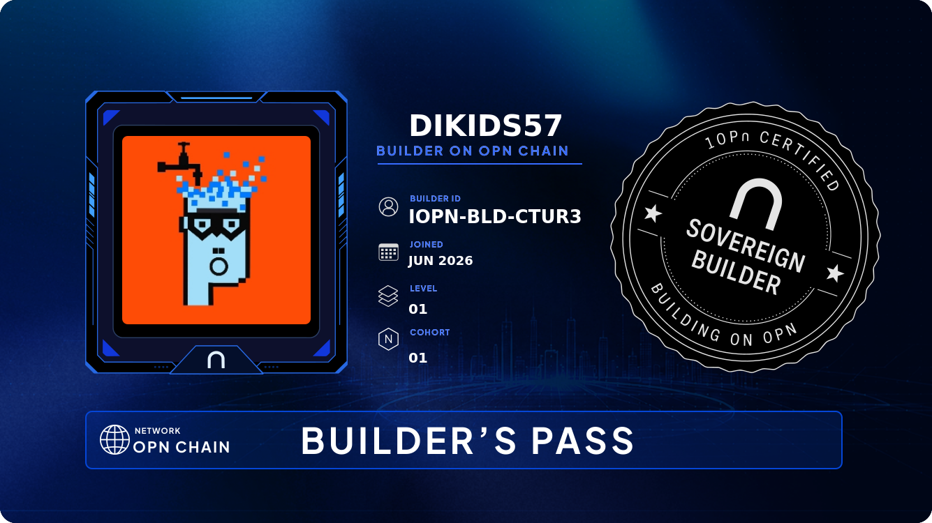 Your Builder Card