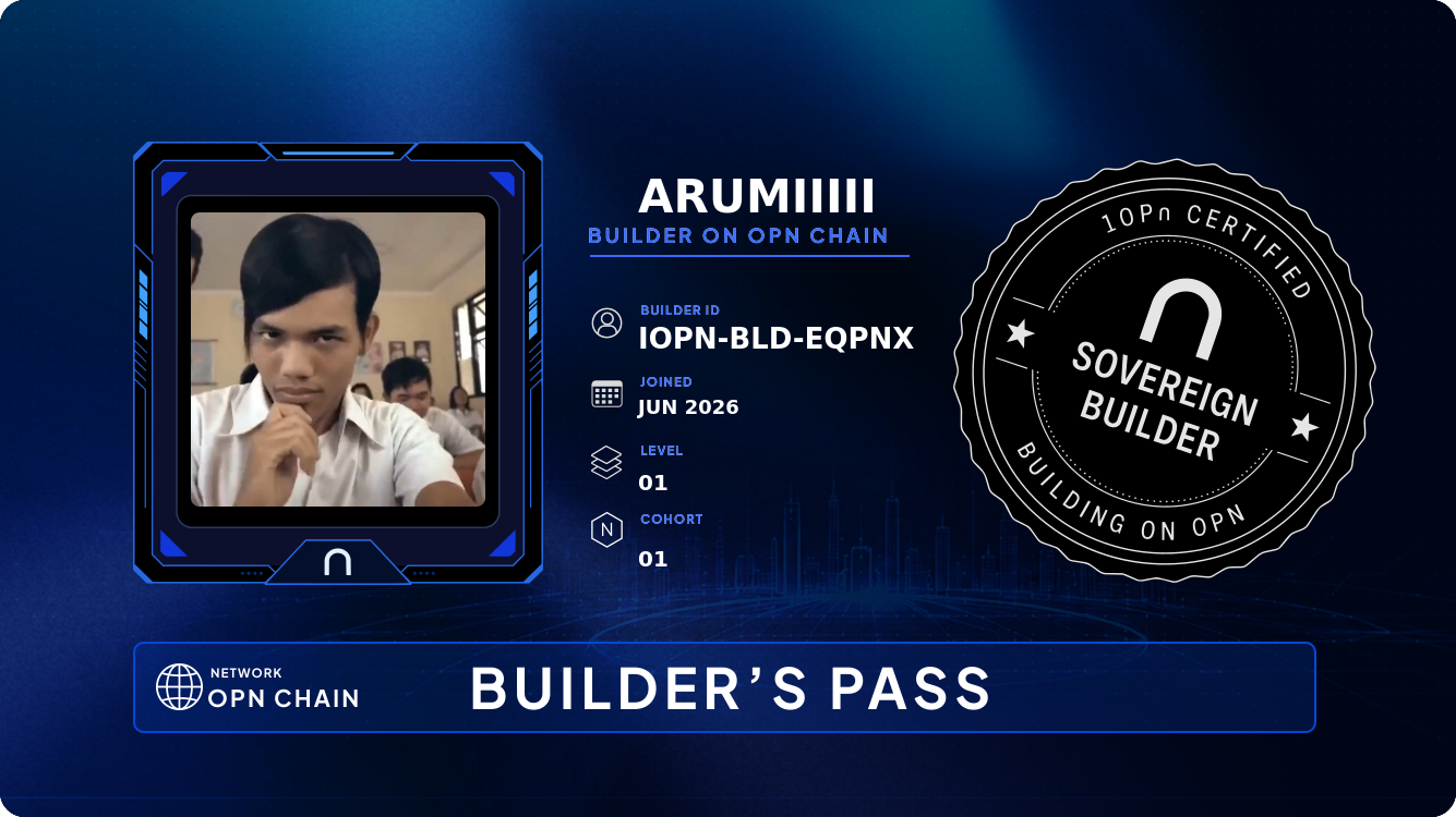 Your Builder Card