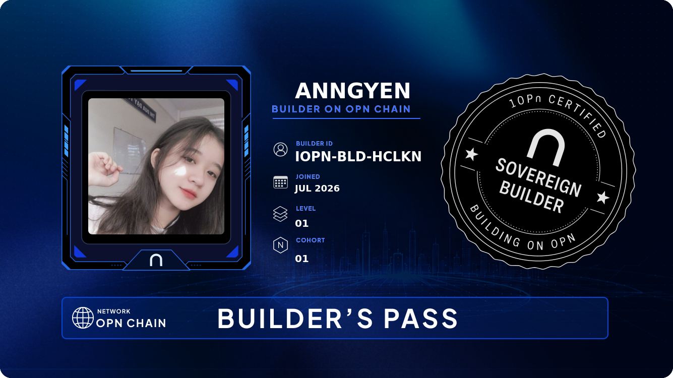 Your Builder Card