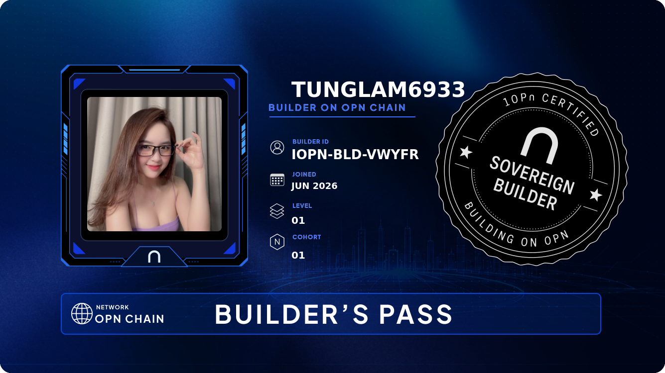 Your Builder Card