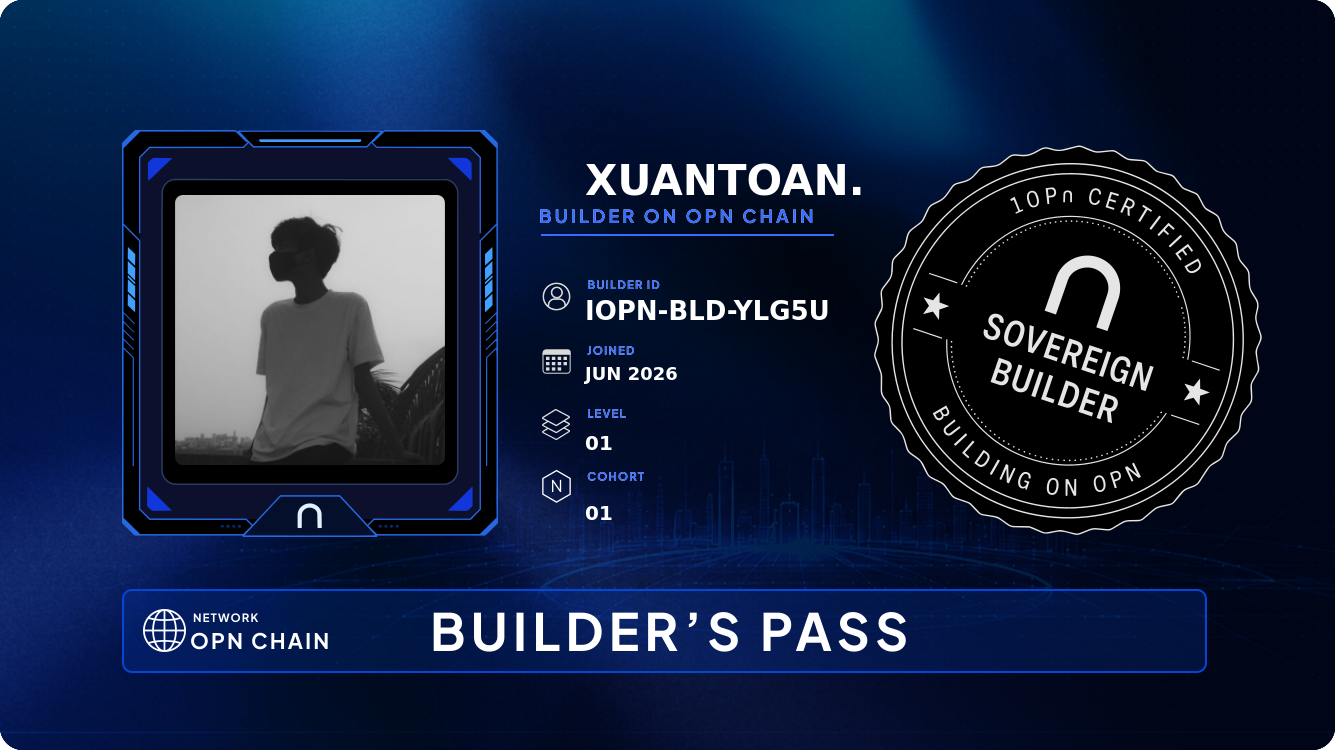 Your Builder Card