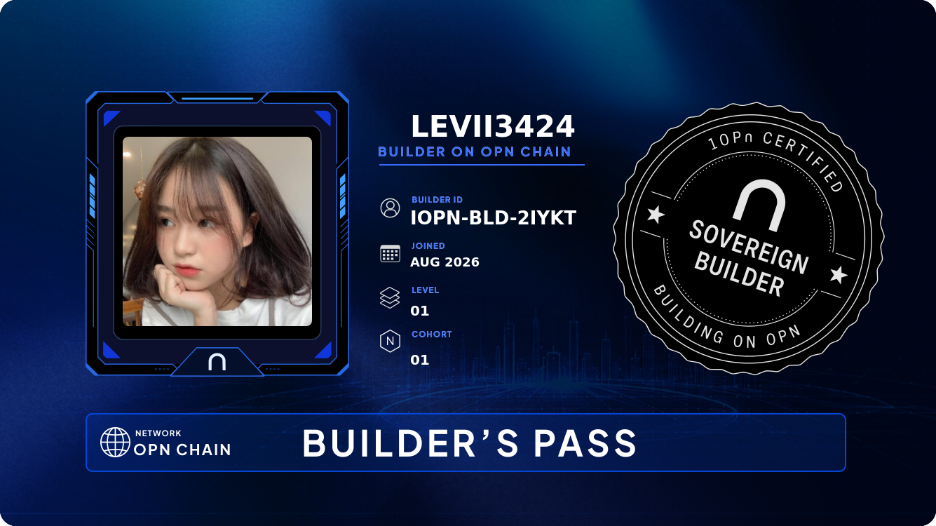 Your Builder Card