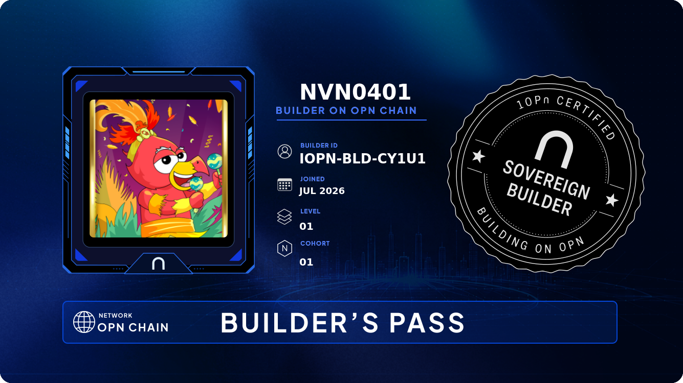 Your Builder Card