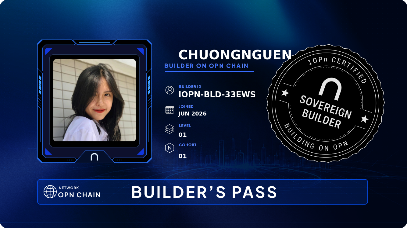 Your Builder Card