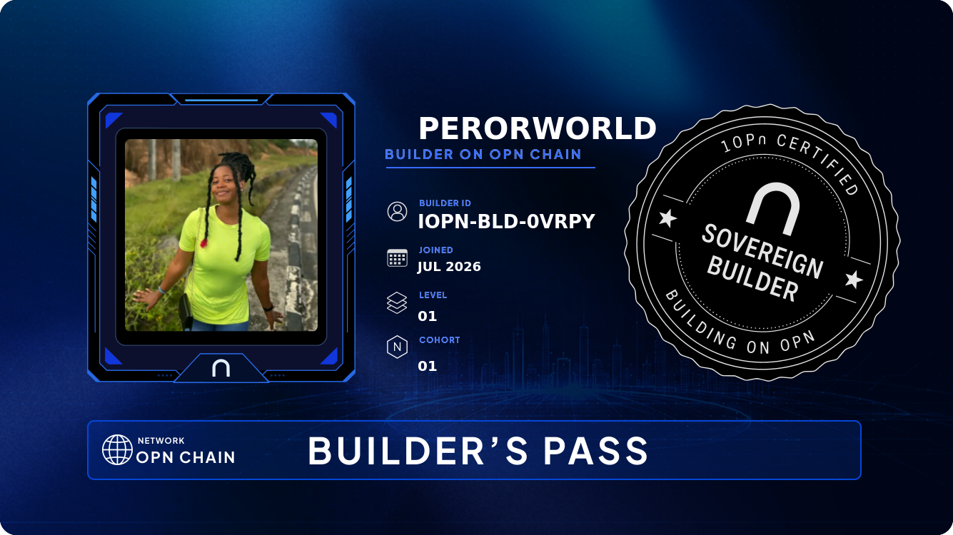 Your Builder Card