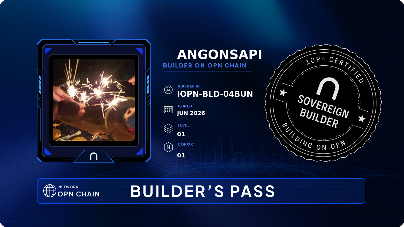 Your Builder Card