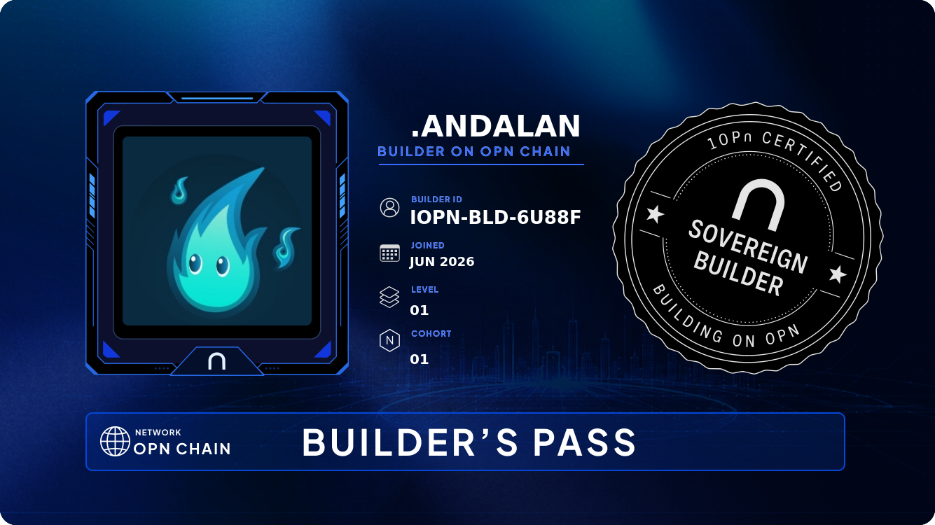 Your Builder Card